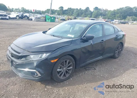 2020 Honda Civic Ex из США, поврежденный, VIN 19XFC1F30LE203958